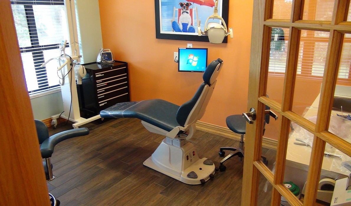 Private dental treatment room
