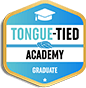 baxter Tongue Tie Academy graduate seal